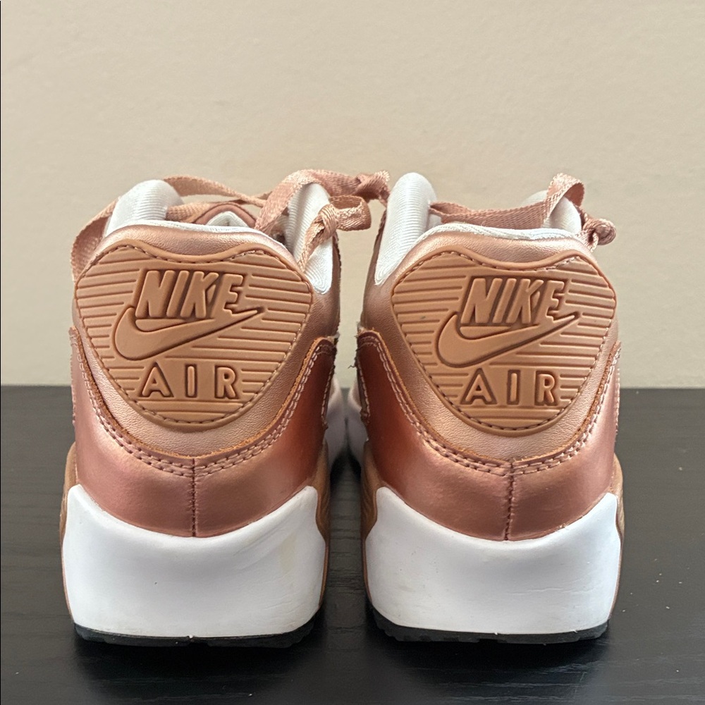 Nike Air Max 90 SE Metallic Bronze size 4.5y - Picture 5 of 9